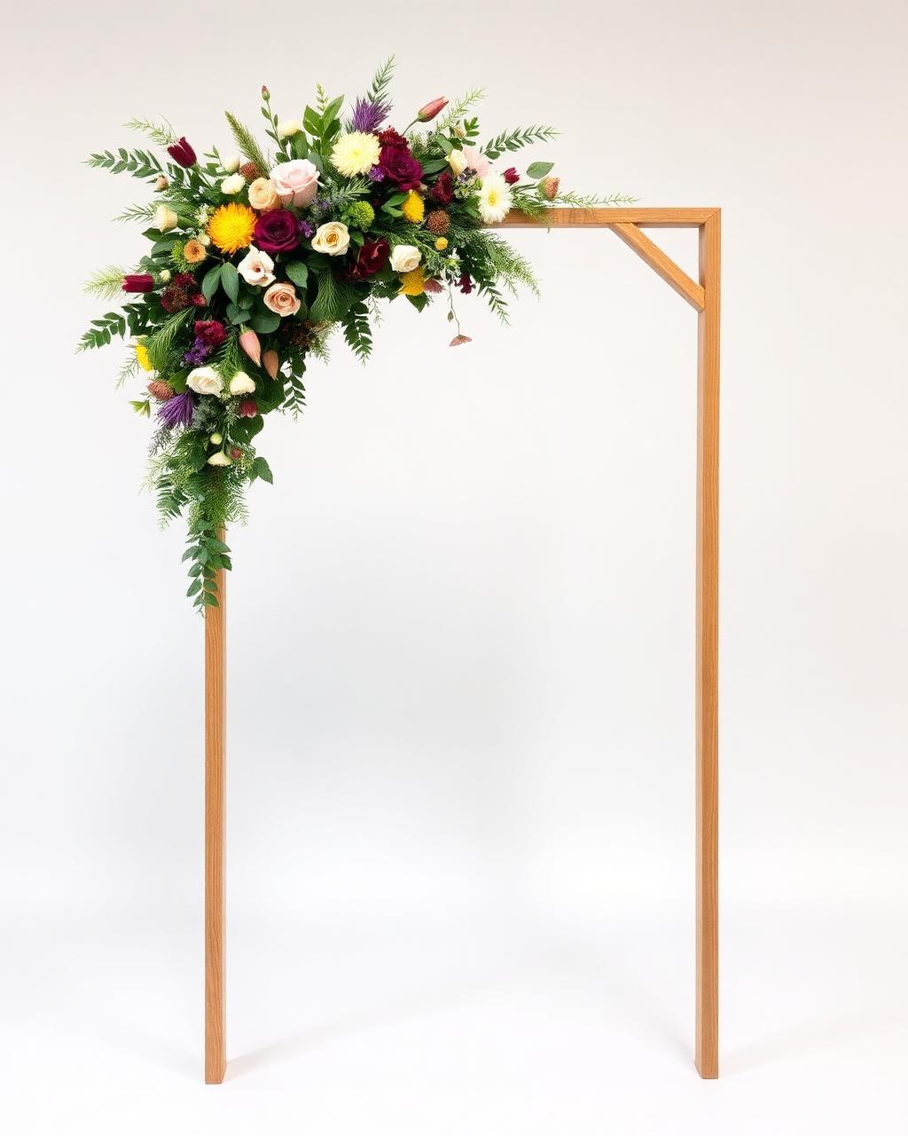 Asymmetric Floral Installation