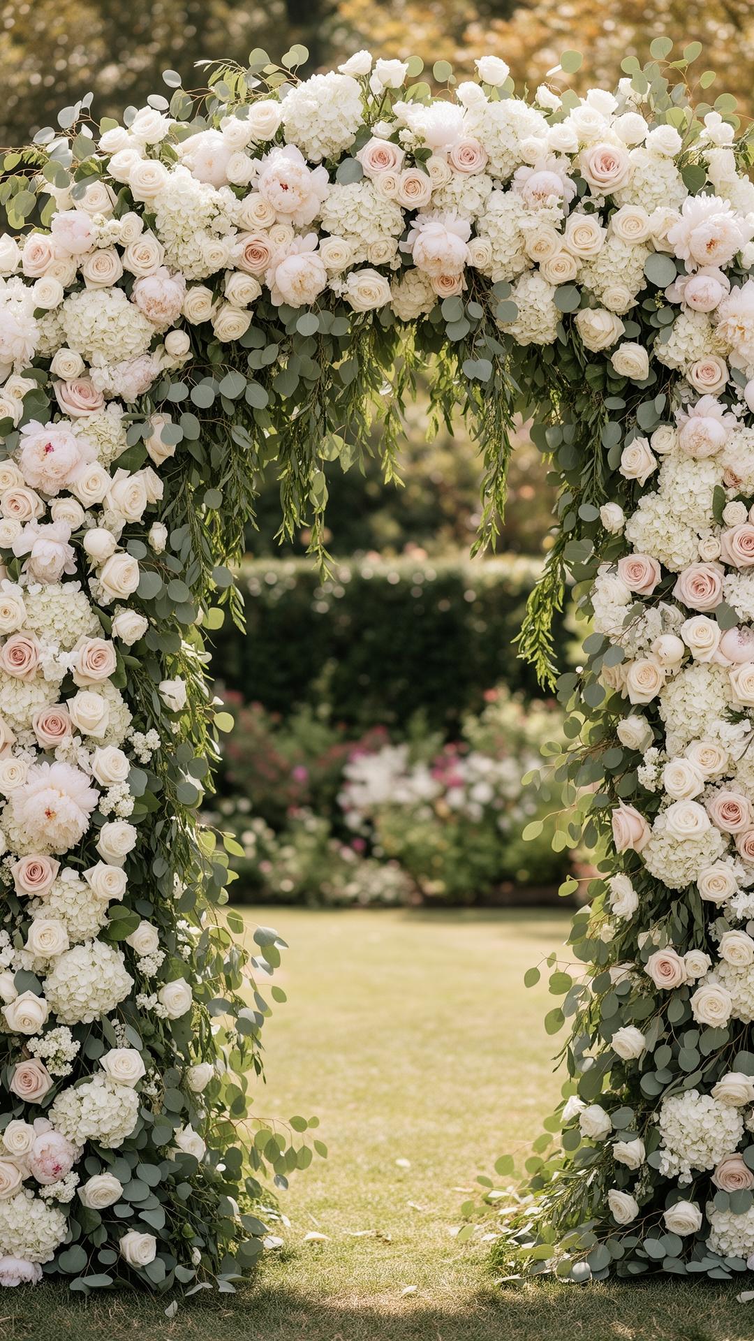 Full Floral Arch