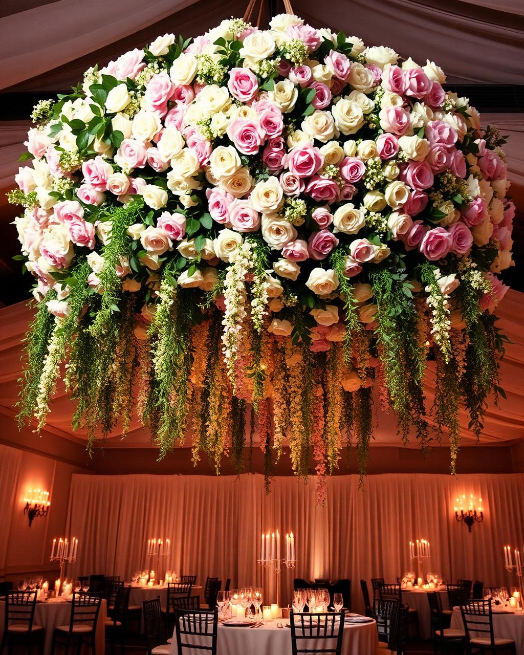 Hanging Floral Cloud