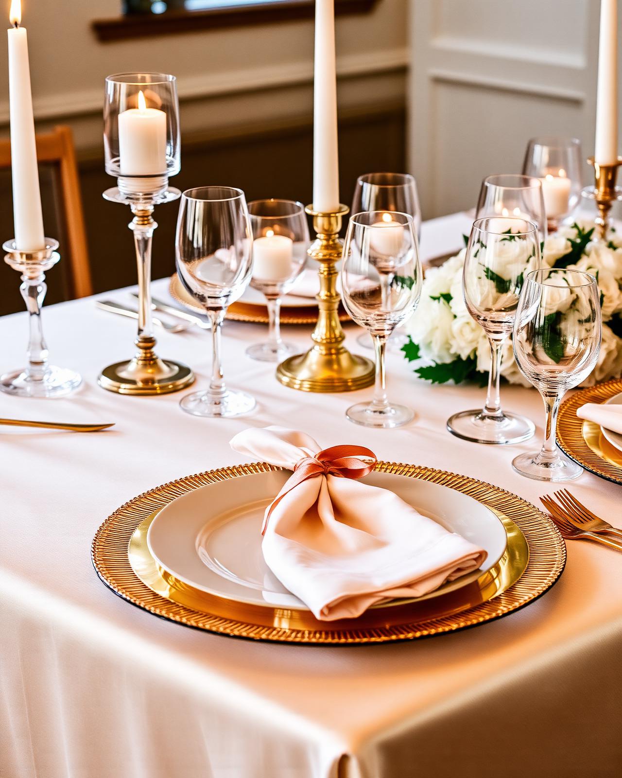 Luxury place setting
