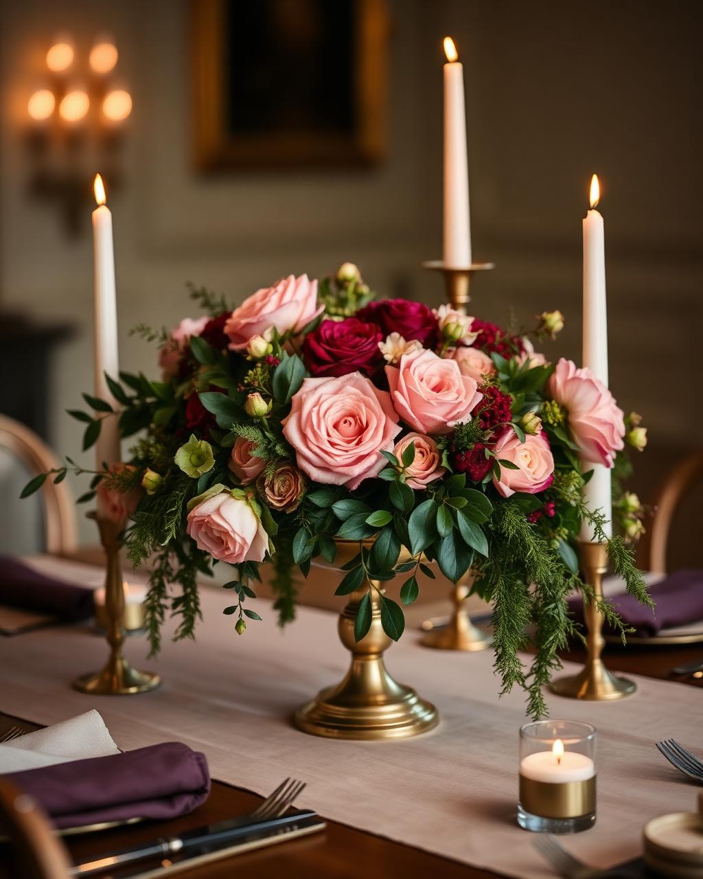 Low Compote Centerpiece