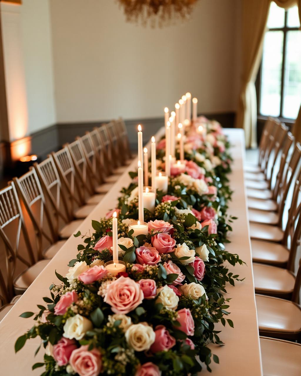 Floral Table Runner
